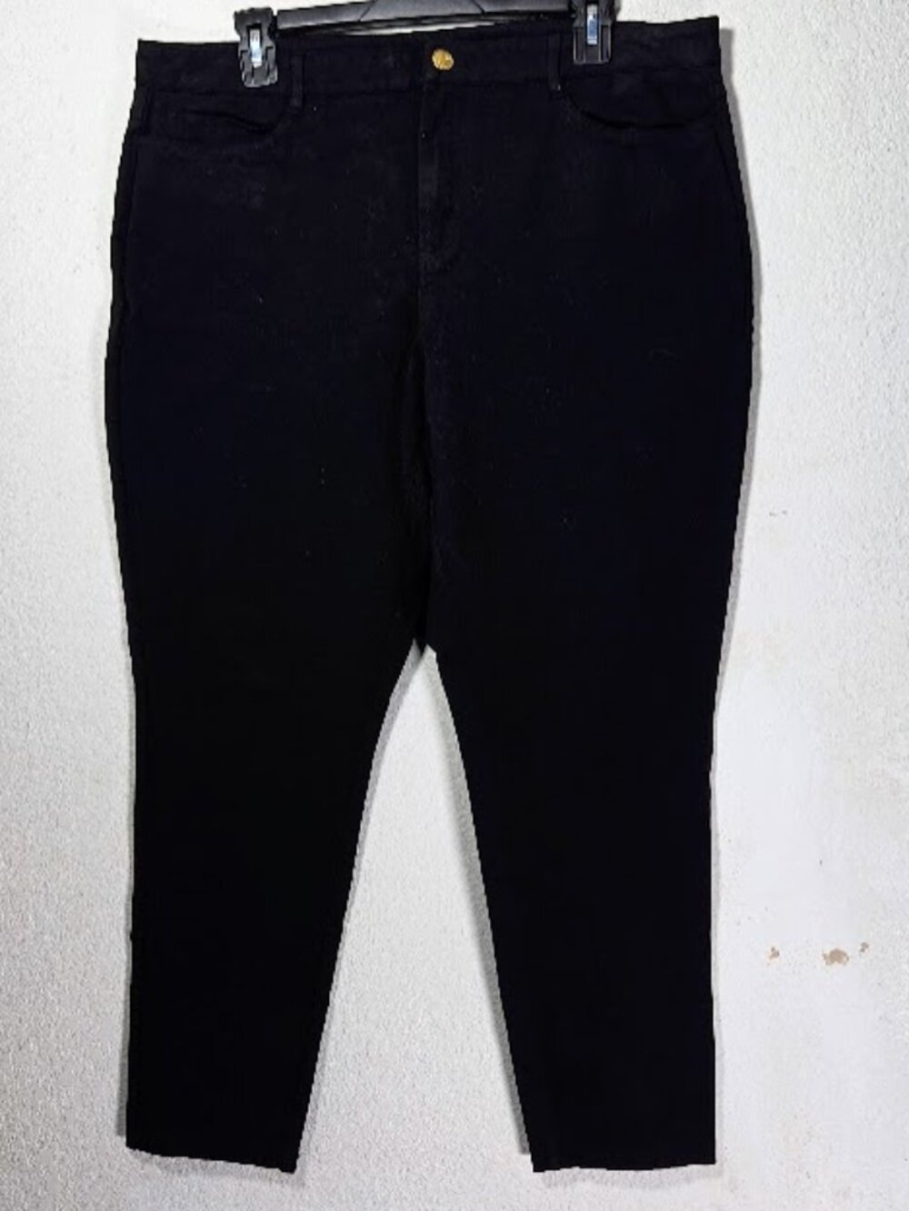 Michael Kors Jean Stretch Pants RN 111818 CA 45885 Black Size: XL